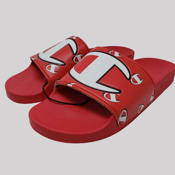 Champion Men's IPO Repeat Slides Sandals Size 12 - Picture 7 of 9